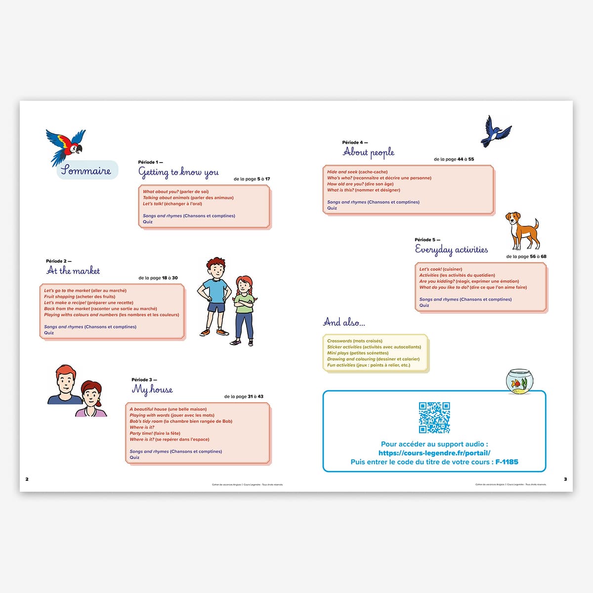 Cahier de vacances Initiation à l'anglais - Dès 7 ans - nouvelle édition 2026