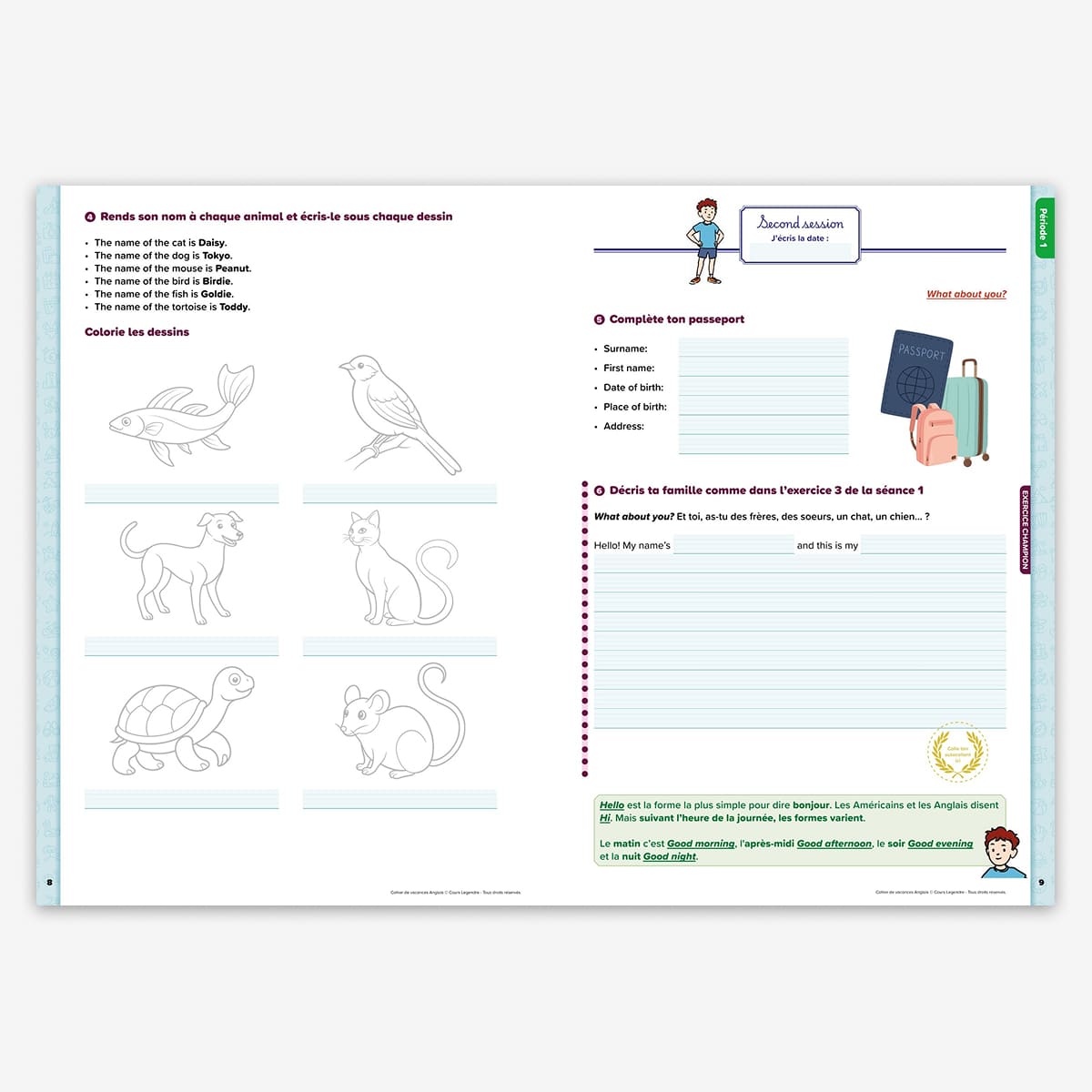 Cahier de vacances Initiation à l'anglais - Dès 7 ans - nouvelle édition 2026