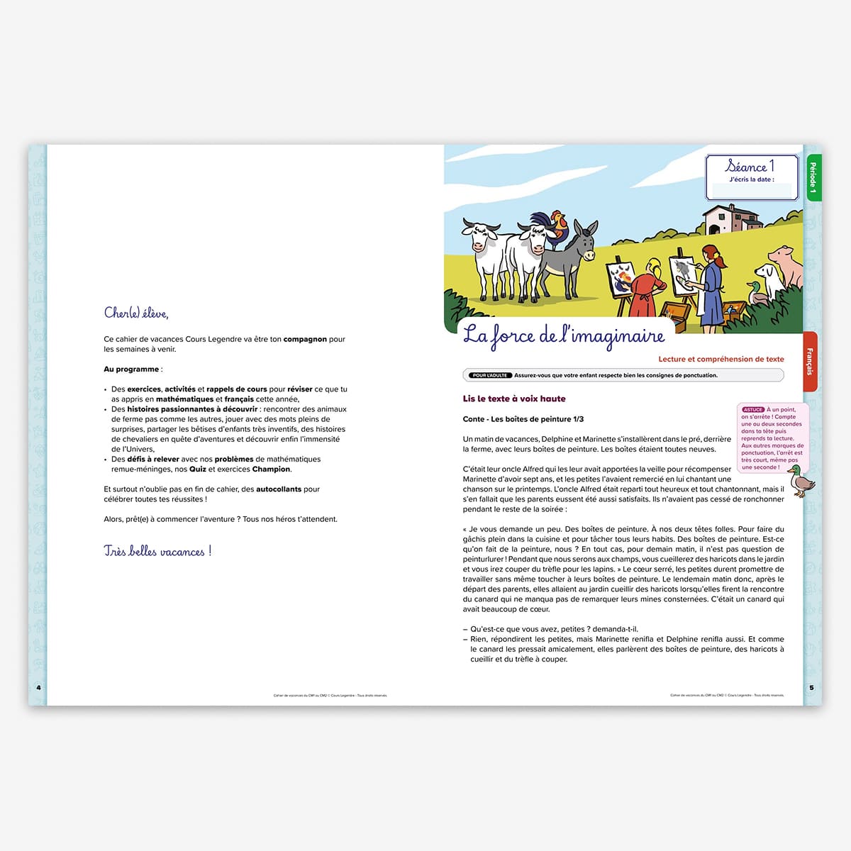 Cahier de vacances du CM1 au CM2 - 9/10 ans - nouvelle édition 2026