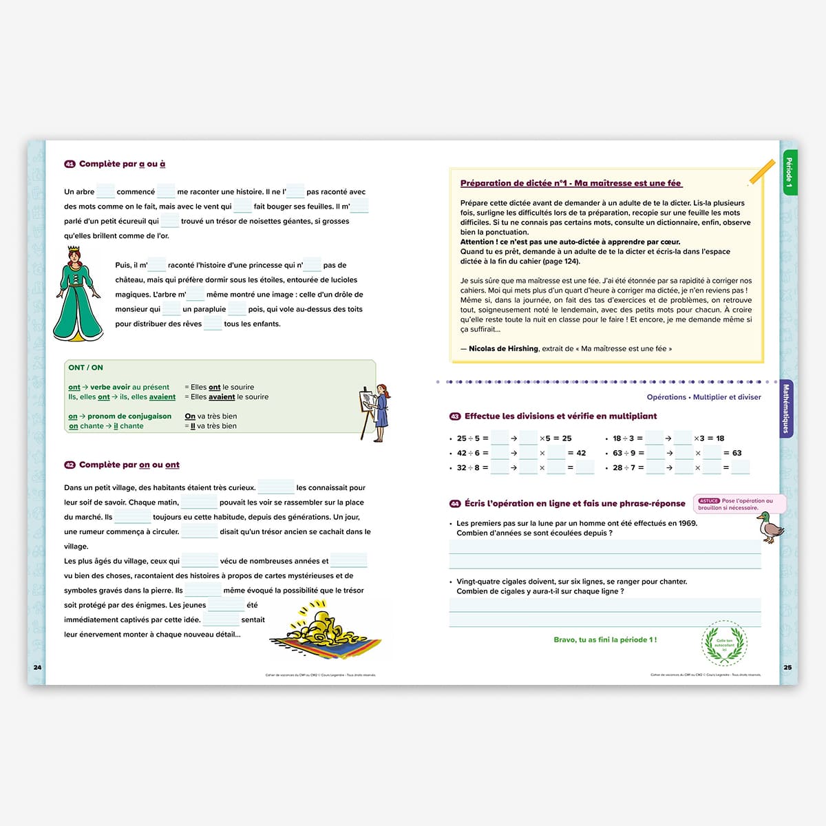 Cahier de vacances du CM1 au CM2 - 9/10 ans - nouvelle édition 2026