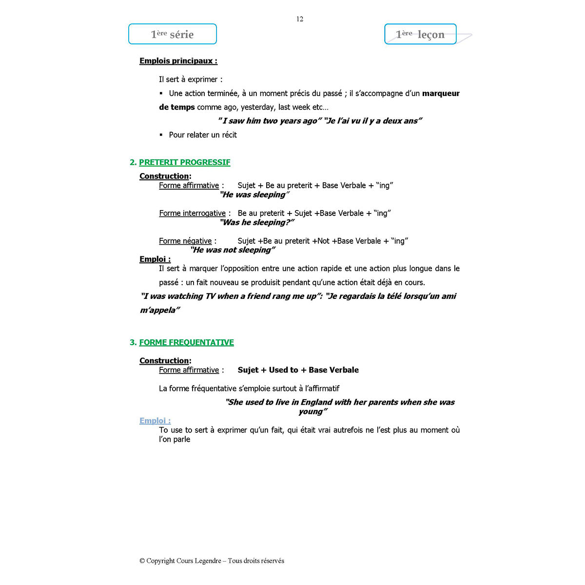 Mon année de Collège - 3ème - Anglais LV1 avec 6 devoirs à envoyer