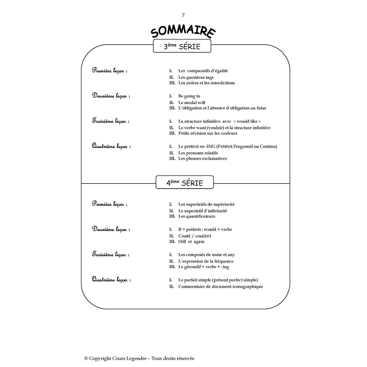 Mon année de Collège - 5ème - Anglais LV1 avec 6 devoirs à envoyer