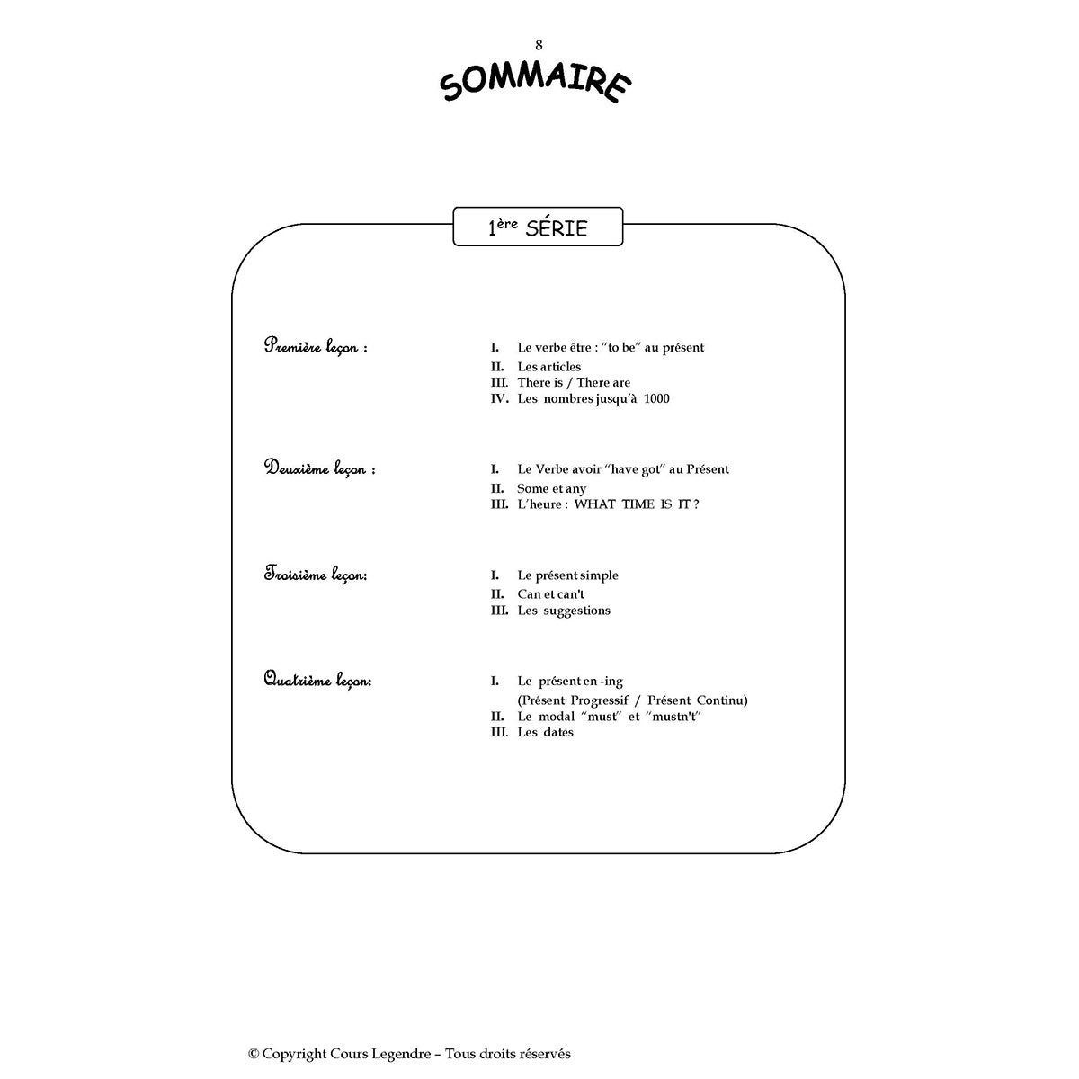 Mon année de Collège - 5ème - Anglais LV1 avec 6 devoirs à envoyer