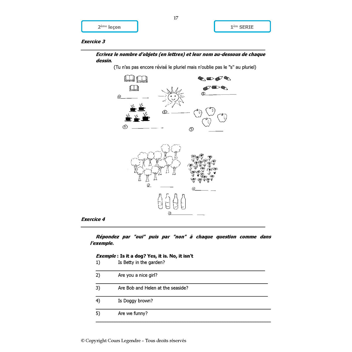 Mon année de Collège - 6ème - Anglais LV1 avec 6 devoirs à envoyer