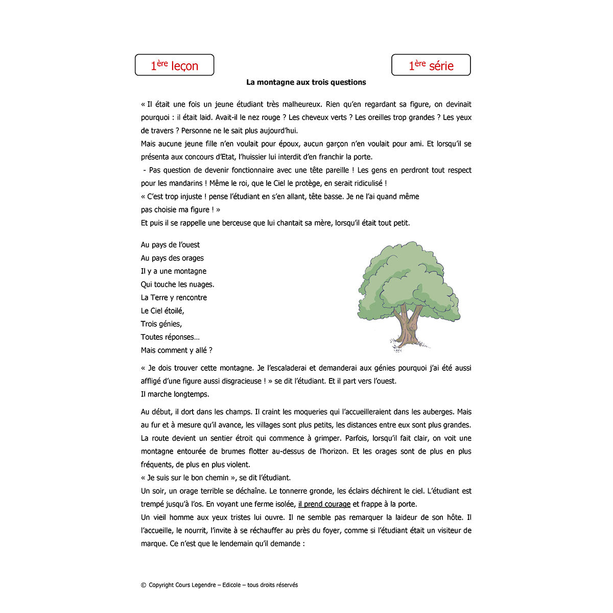 Mon année de Primaire - CE2 - Français avec 6 devoirs à envoyer