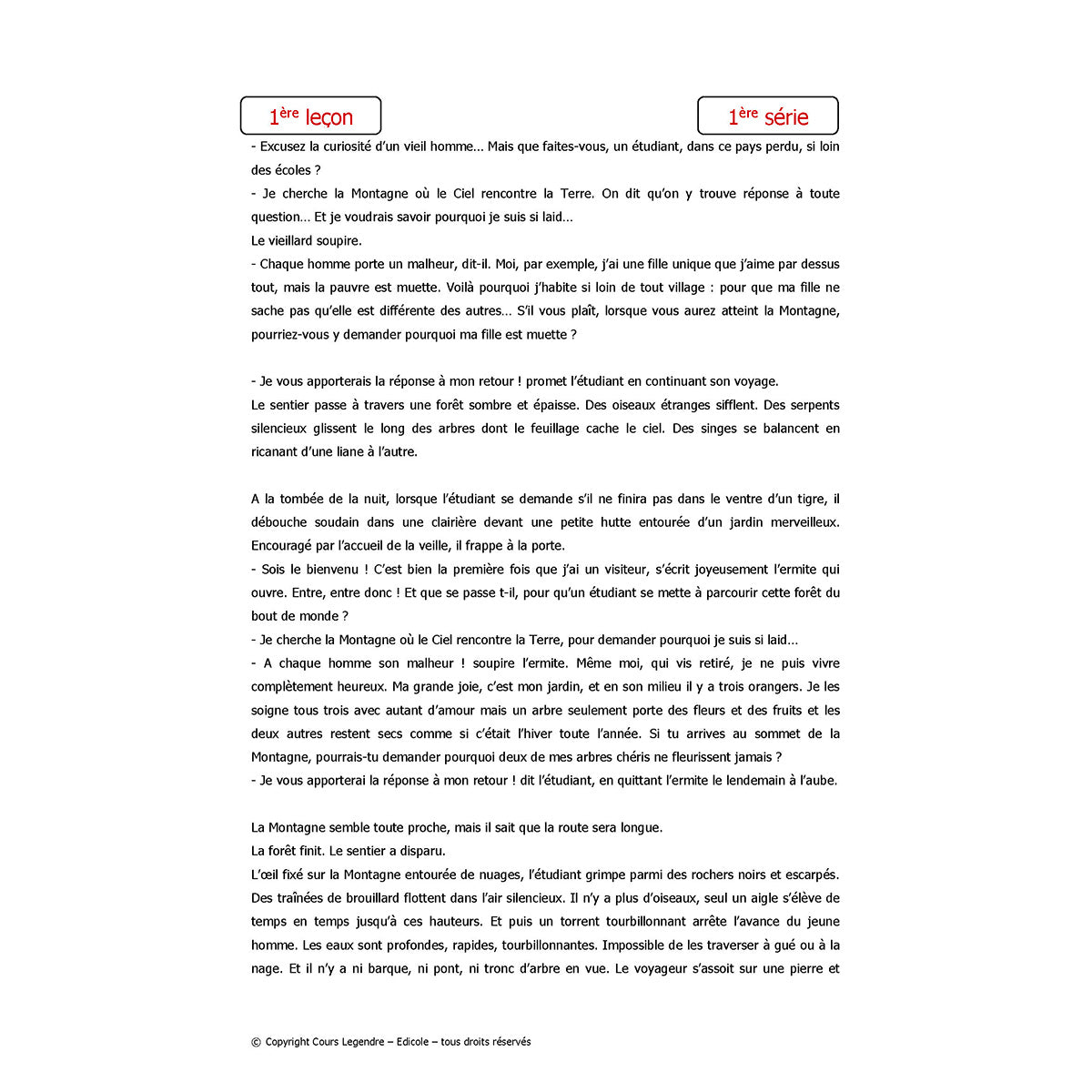Mon année de Primaire - CE2 - Français avec 6 devoirs à envoyer