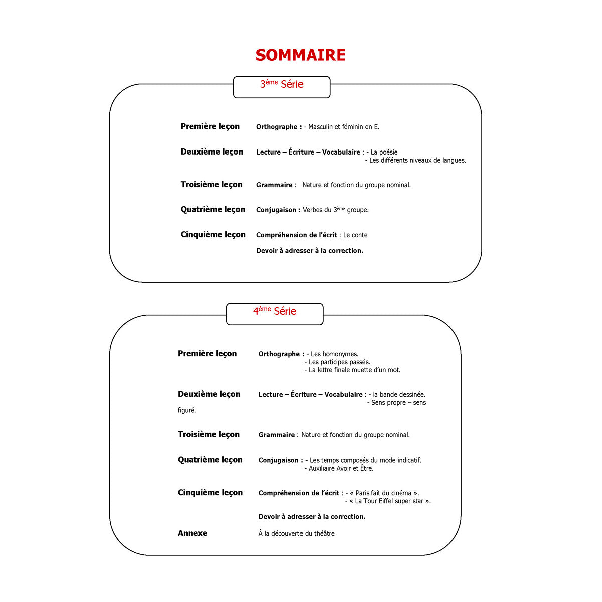 Mon année de Primaire - CM2 Français avec devoirs
