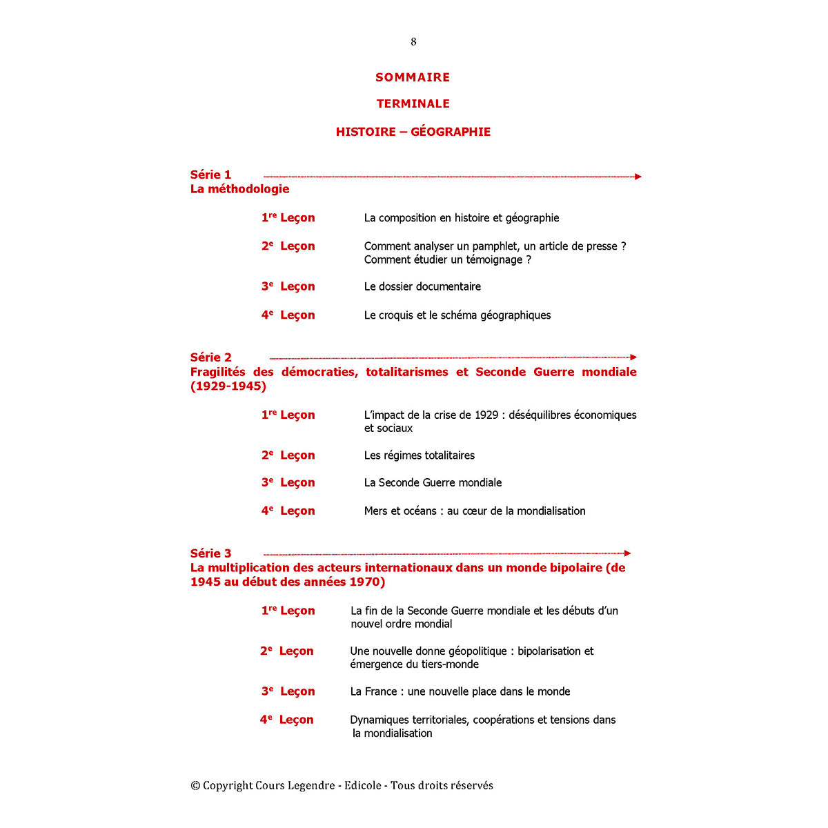 Objectif Bac - Terminale - Histoire-Géographie