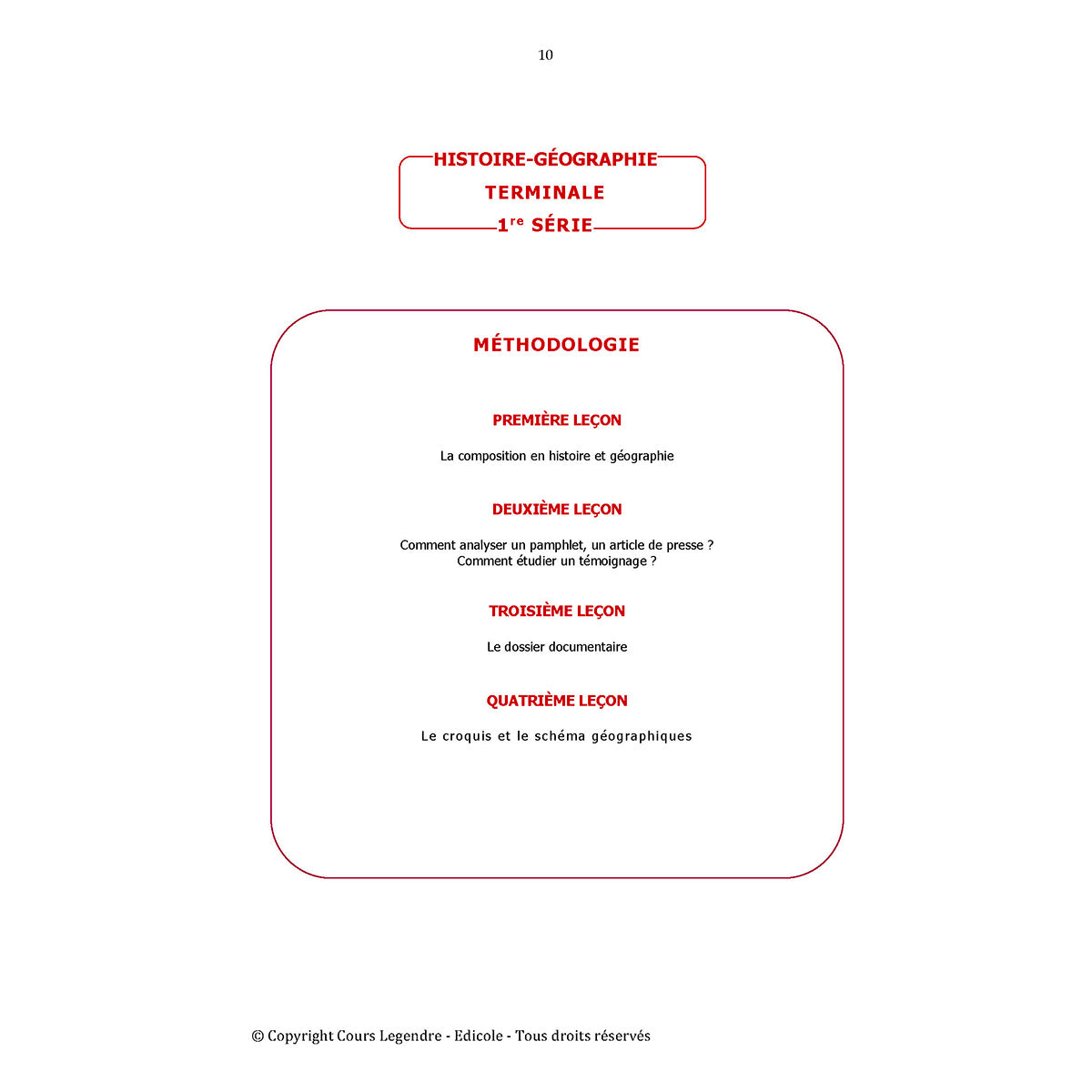 Objectif Bac - Terminale - Histoire-Géographie