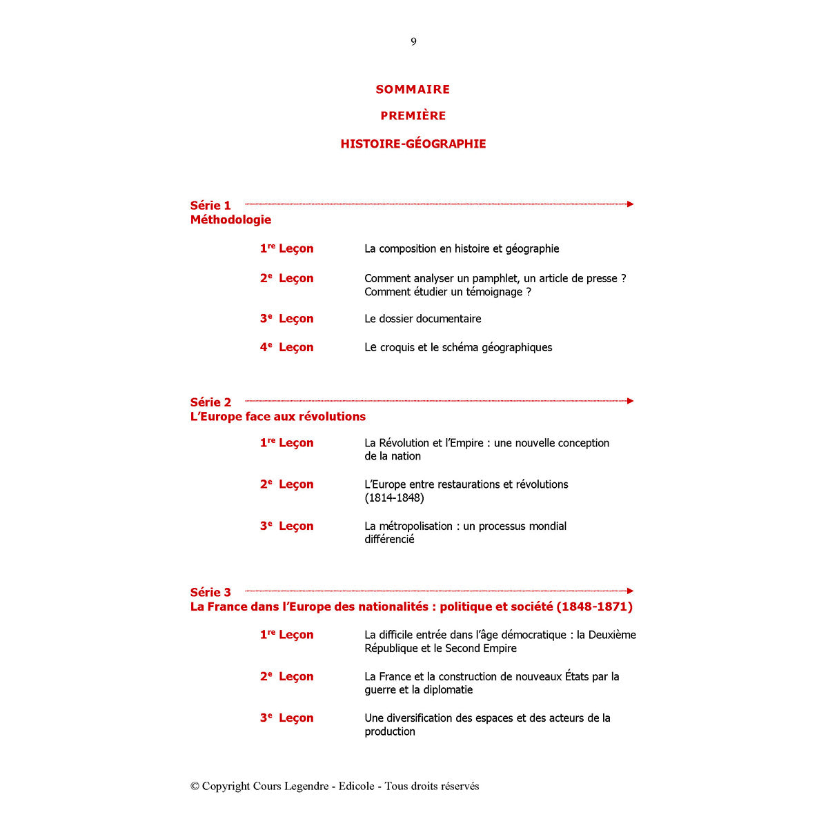 Objectif Bac - 1ère - Histoire-Géographie