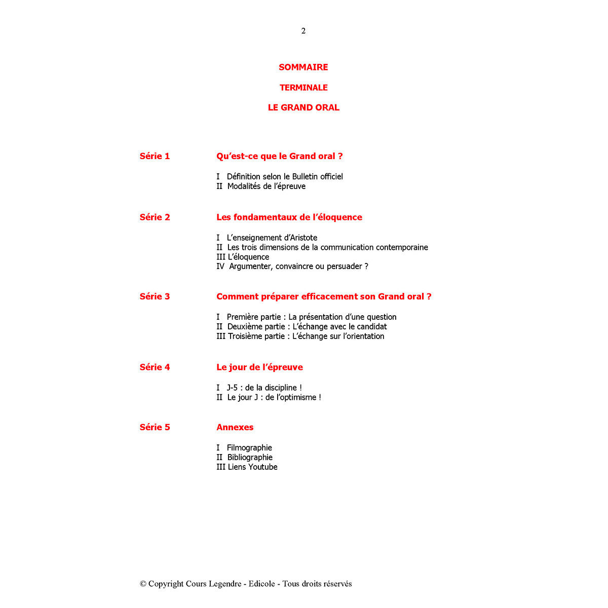 Objectif Bac - Terminale - Le Grand Oral