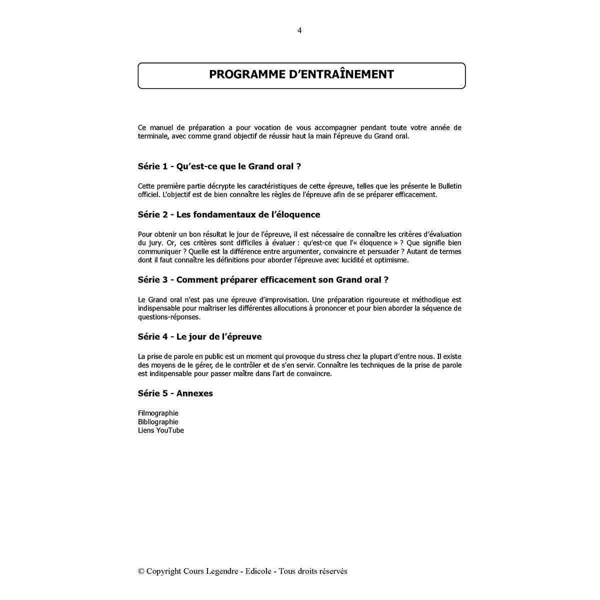 Objectif Bac - Terminale - Le Grand Oral