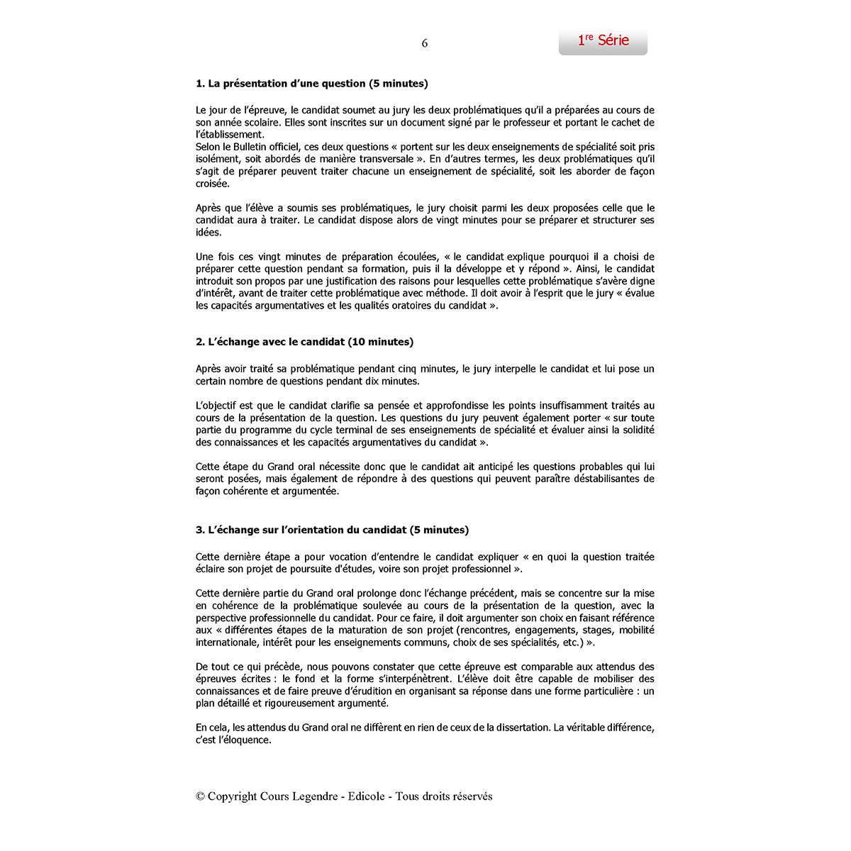 Objectif Bac - Terminale - Le Grand Oral