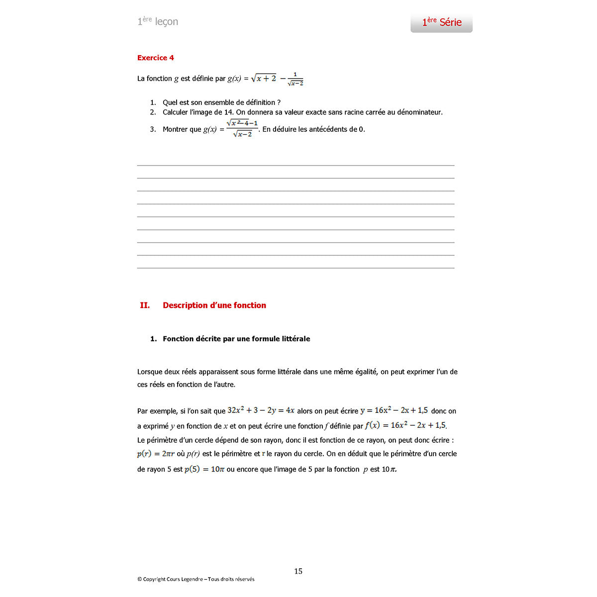 Objectif Bac - 2nde - Mathématiques avec 6 devoirs à envoyer