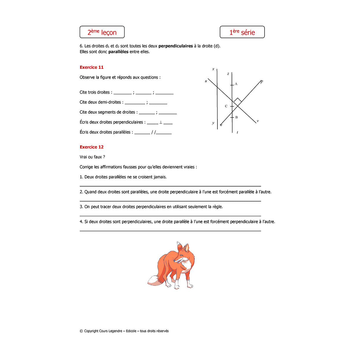 Mon année de Primaire - CM1 - Mathématiques + 6 devoirs à envoyer