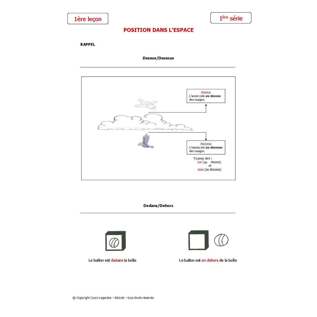 Mon année de CP - Mathématiques avec 6 devoirs à envoyer
