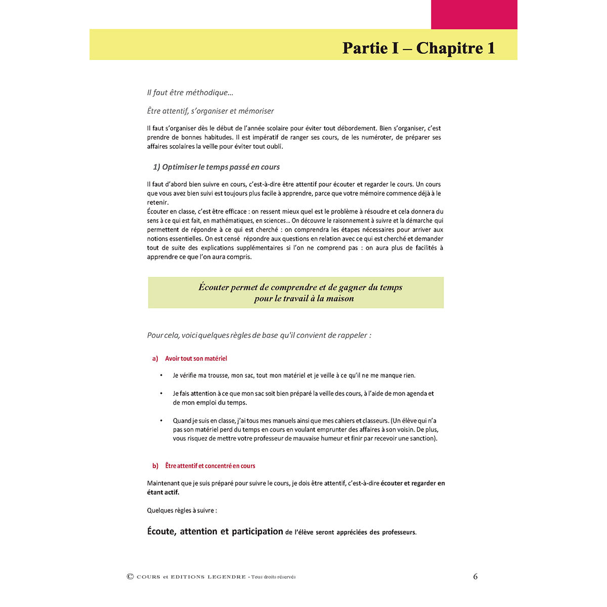 Méthodologie Lycée