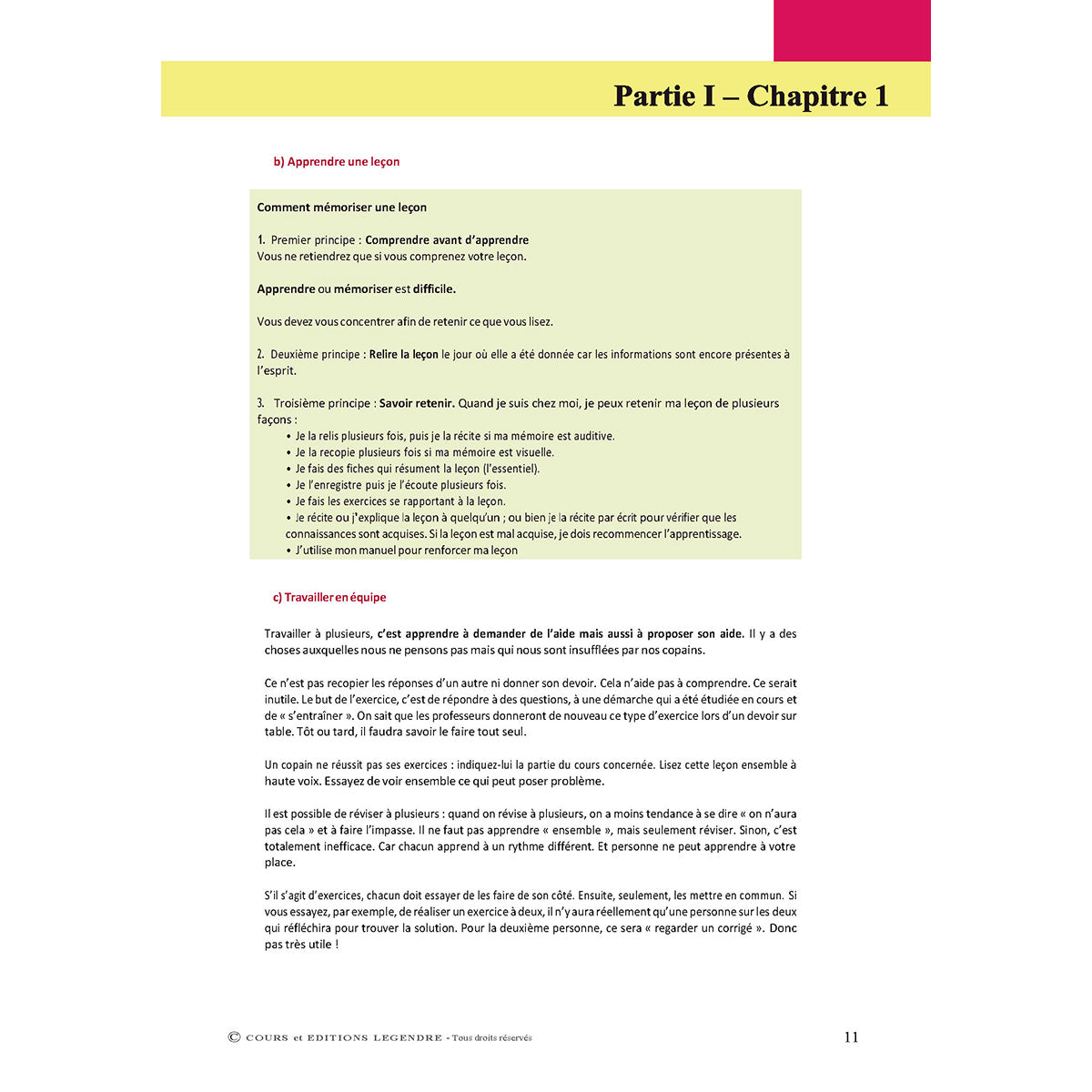 Méthodologie Lycée