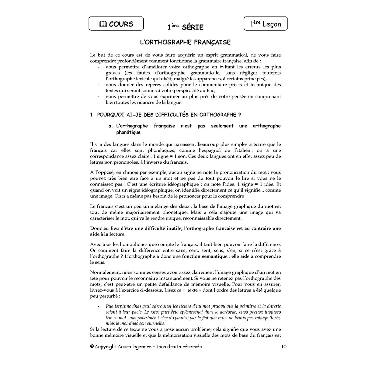 Objectif Bac - 2nde - Orthographe et Grammaire