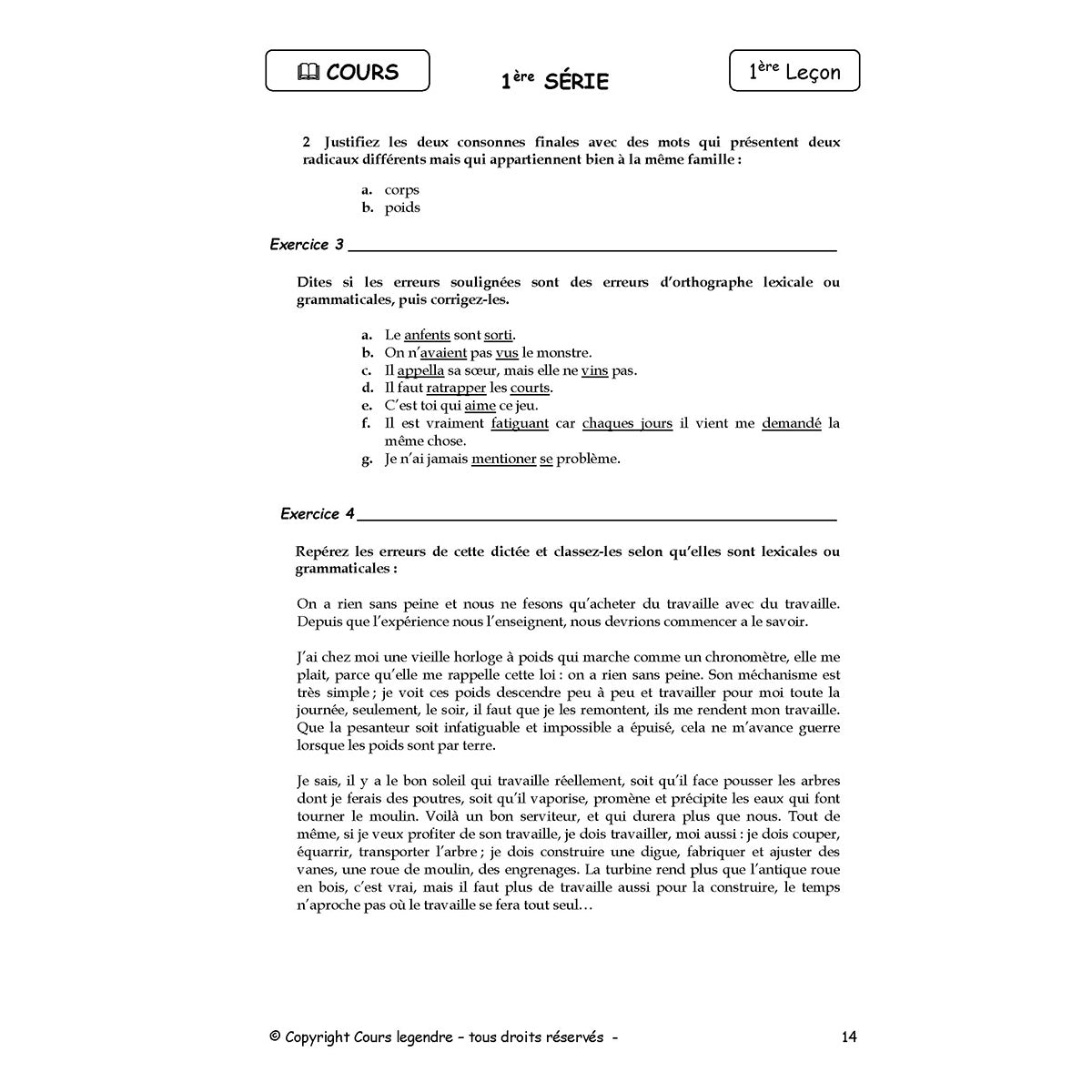 Objectif Bac - 2nde - Orthographe et Grammaire