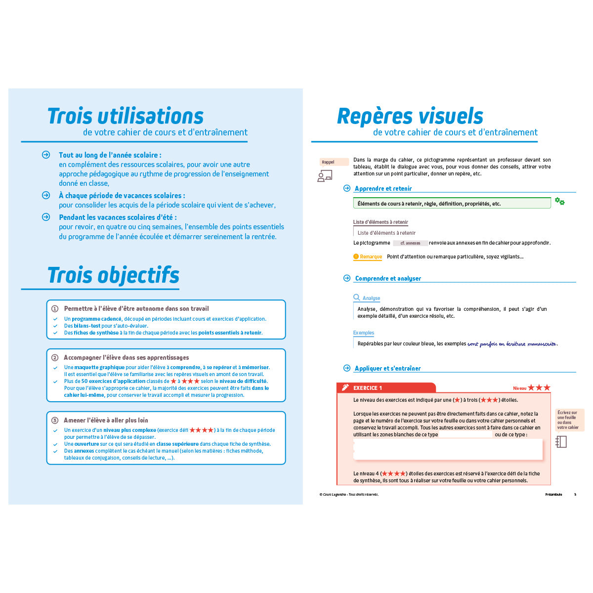 Mon année de collège - Cahier de cours et d'entraînement - Anglais - 6ème