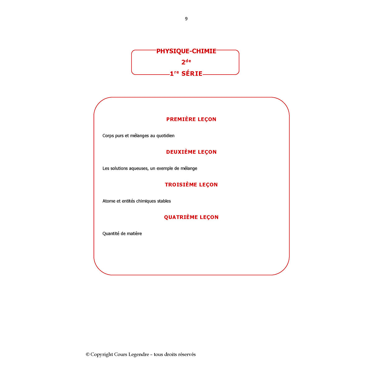 Objectif Bac - 2nde - Physique-Chimie avec 6 devoirs à envoyer