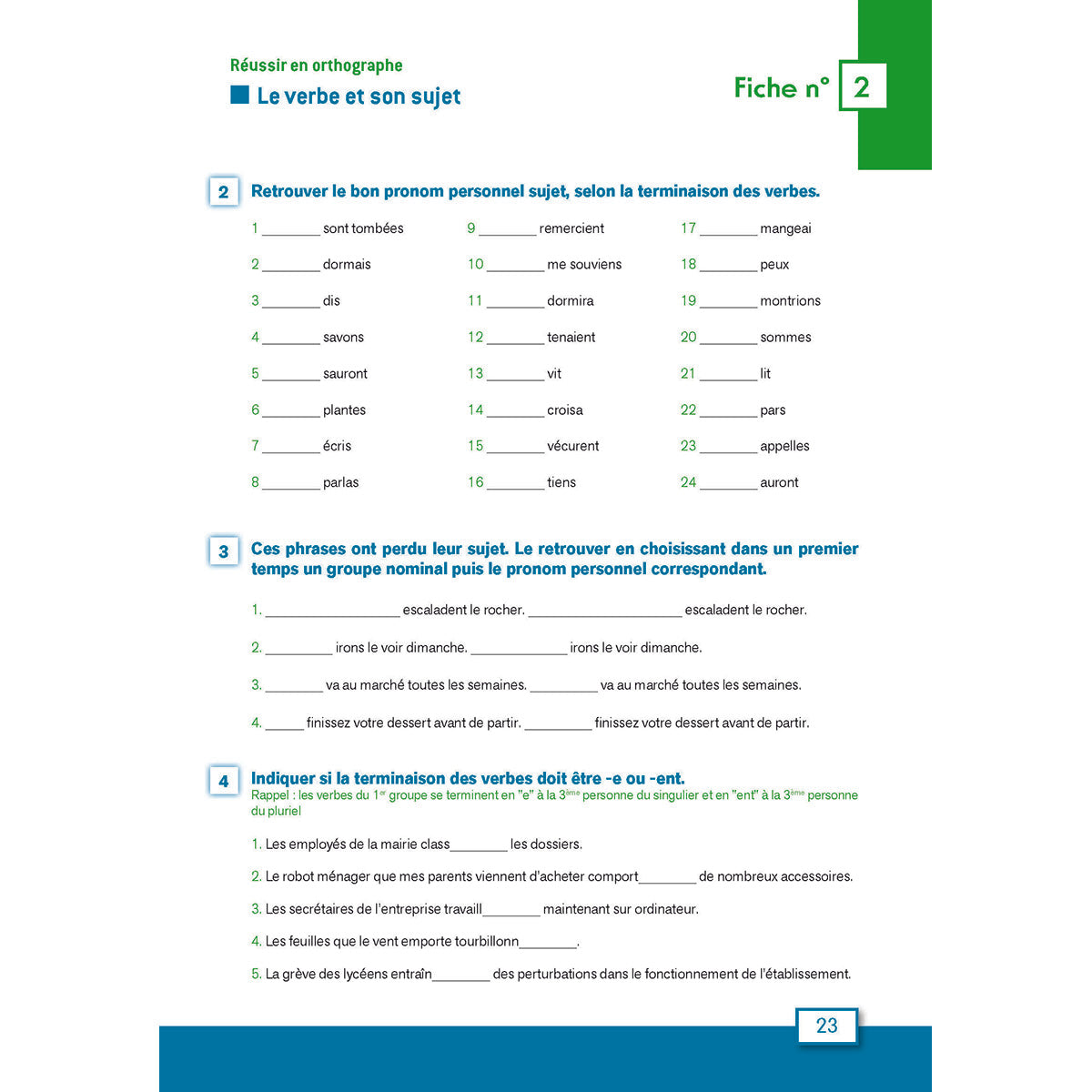 Méthodologie pour réussir en orthographe
