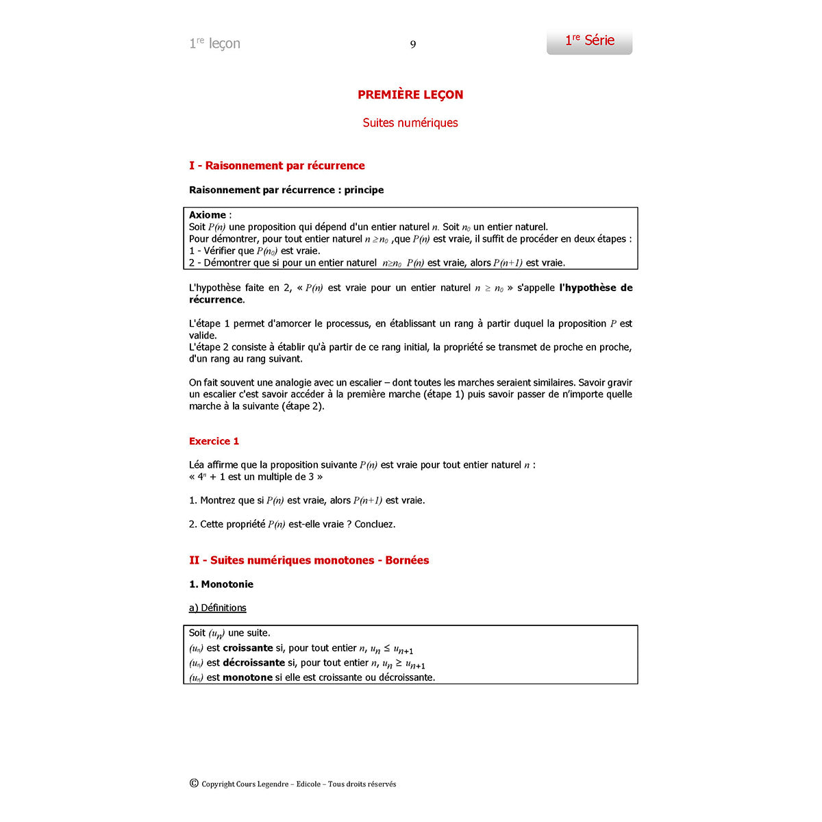 Objectif Bac - Terminale - Spécialité Mathématiques et Mathématiques expertes