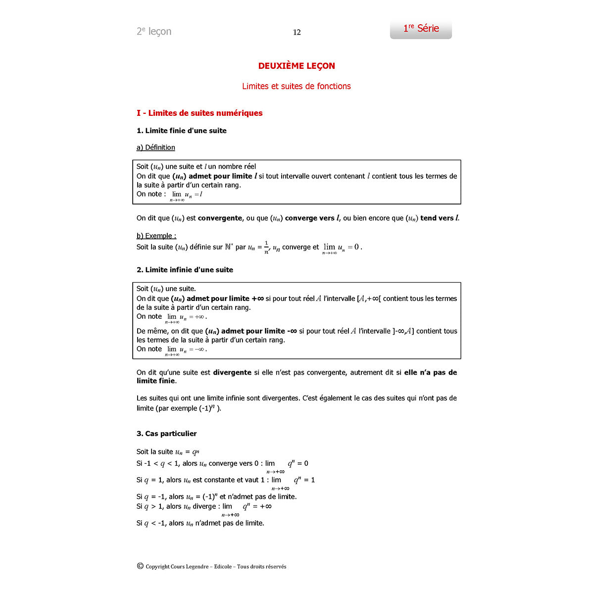 Objectif Bac - Terminale - Spécialité Mathématiques et Mathématiques expertes