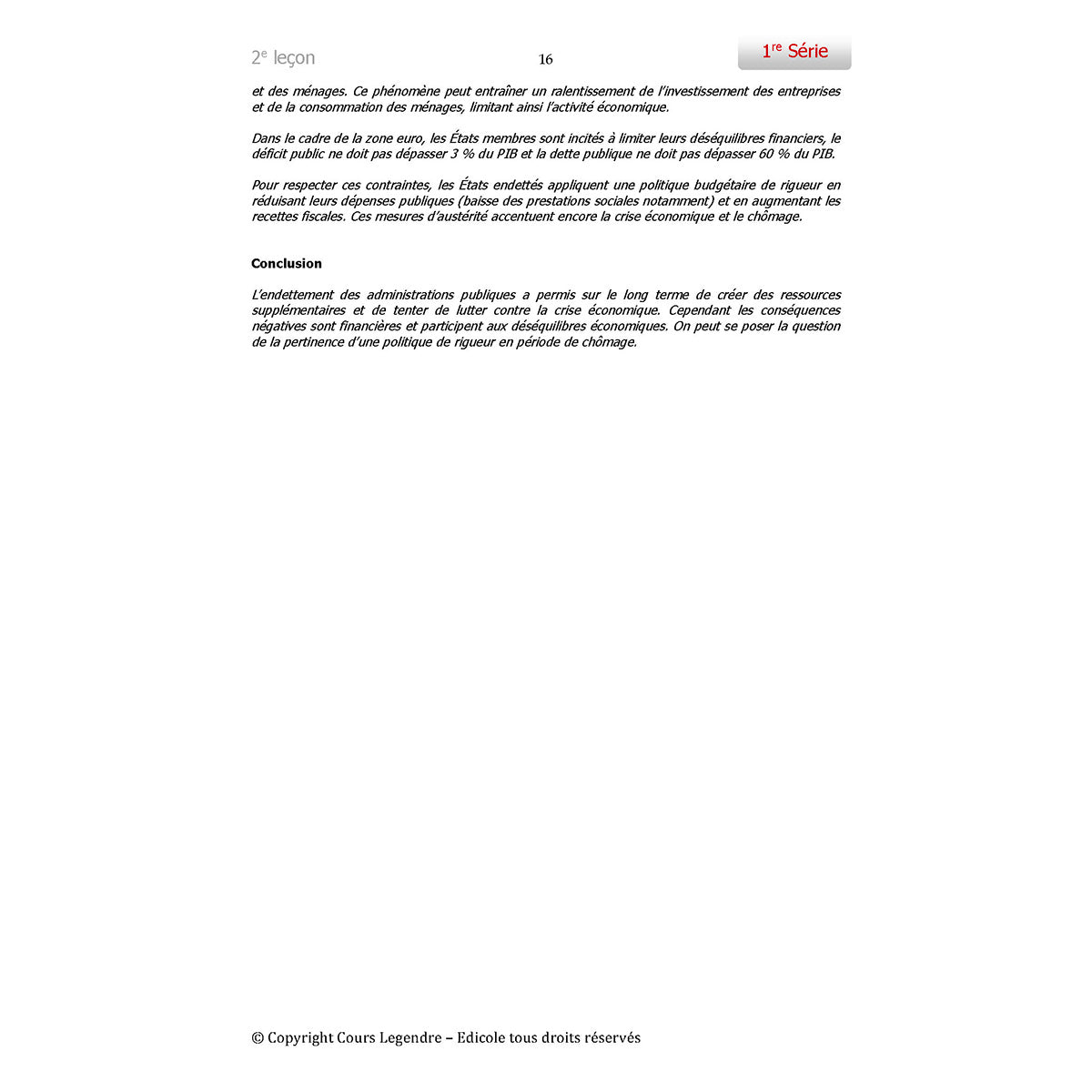 Objectif Bac - 1ère - Spécialité Sciences Economiques et Sociales