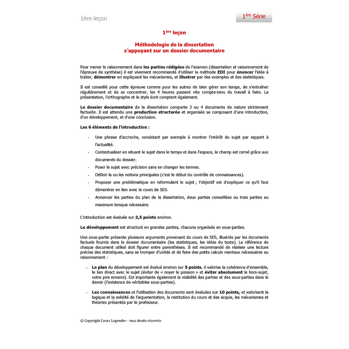 Objectif Bac - Terminale - Spécialité Sciences Economiques et Sociales