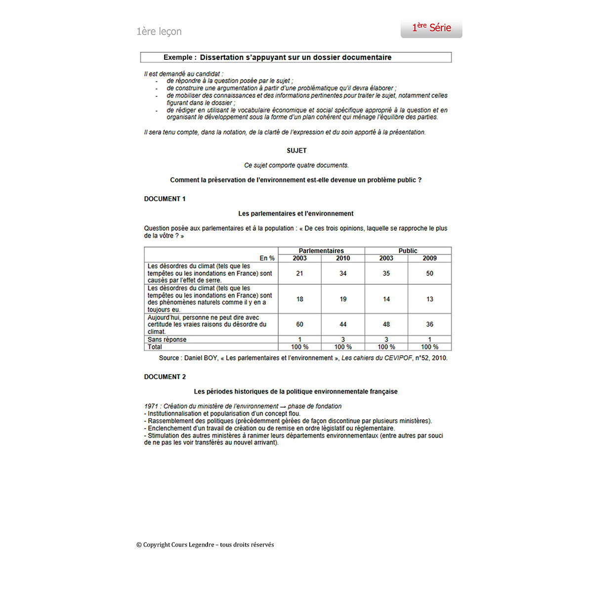 Objectif Bac - Terminale - Spécialité Sciences Economiques et Sociales