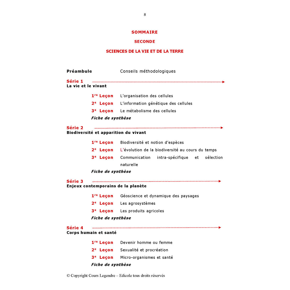 Objectif Bac - 2nde - SVT