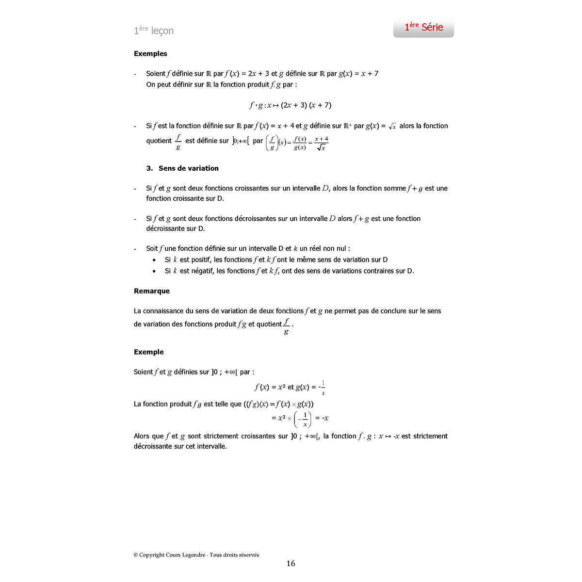 Objectif Bac - 1ère - Spécialité Mathématiques avec 6 devoirs à envoyer