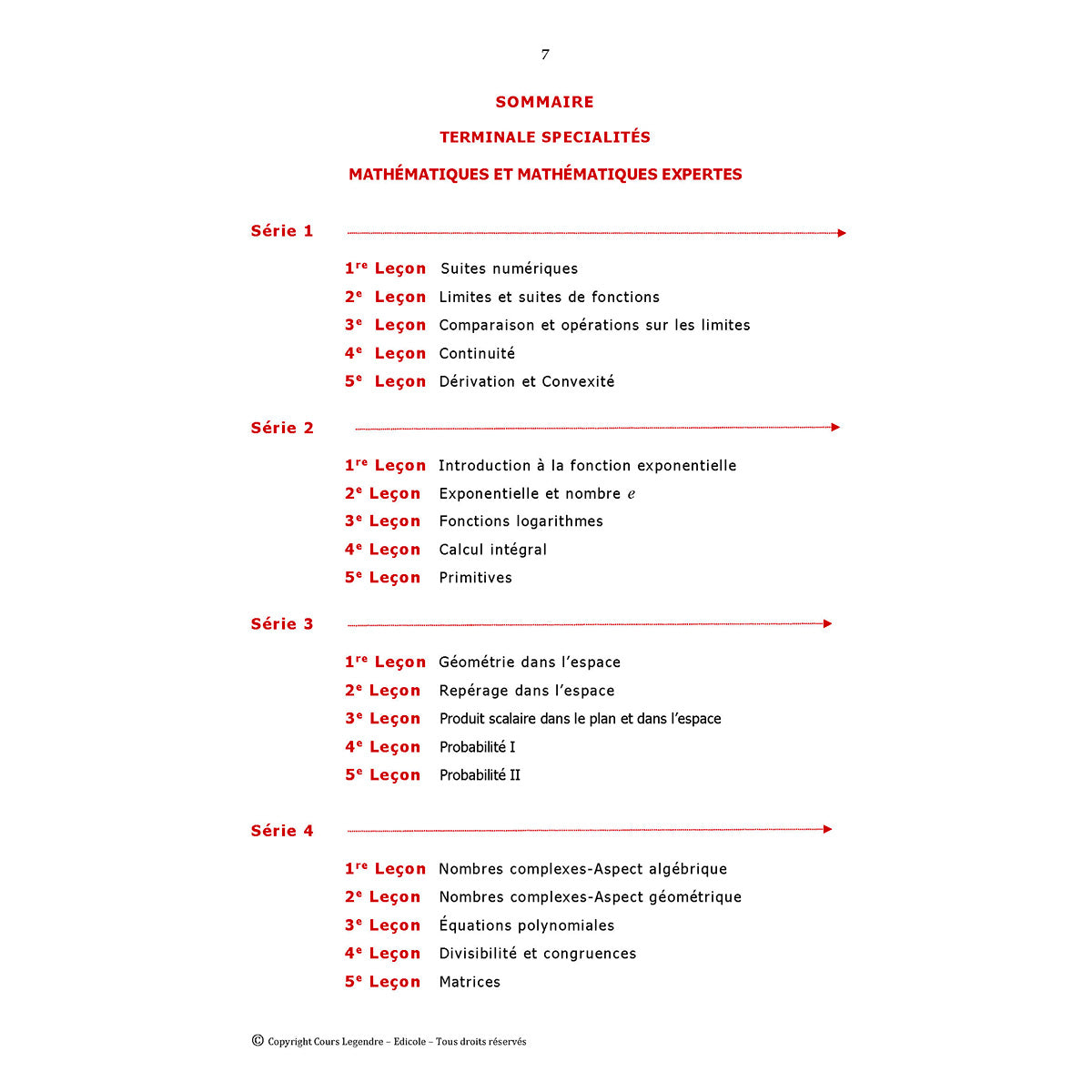 Objectif Bac - Terminale - Spécialité Mathématiques et Mathématiques expertes + 6 devoirs à envoyer
