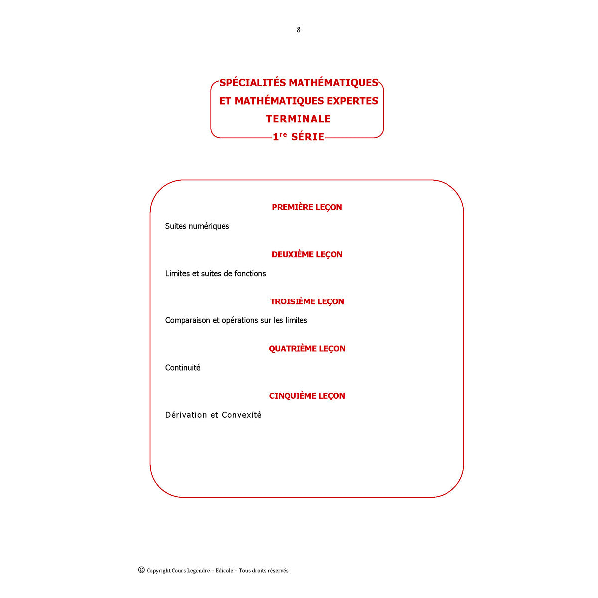 Objectif Bac - Terminale - Spécialité Mathématiques et Mathématiques expertes + 6 devoirs à envoyer