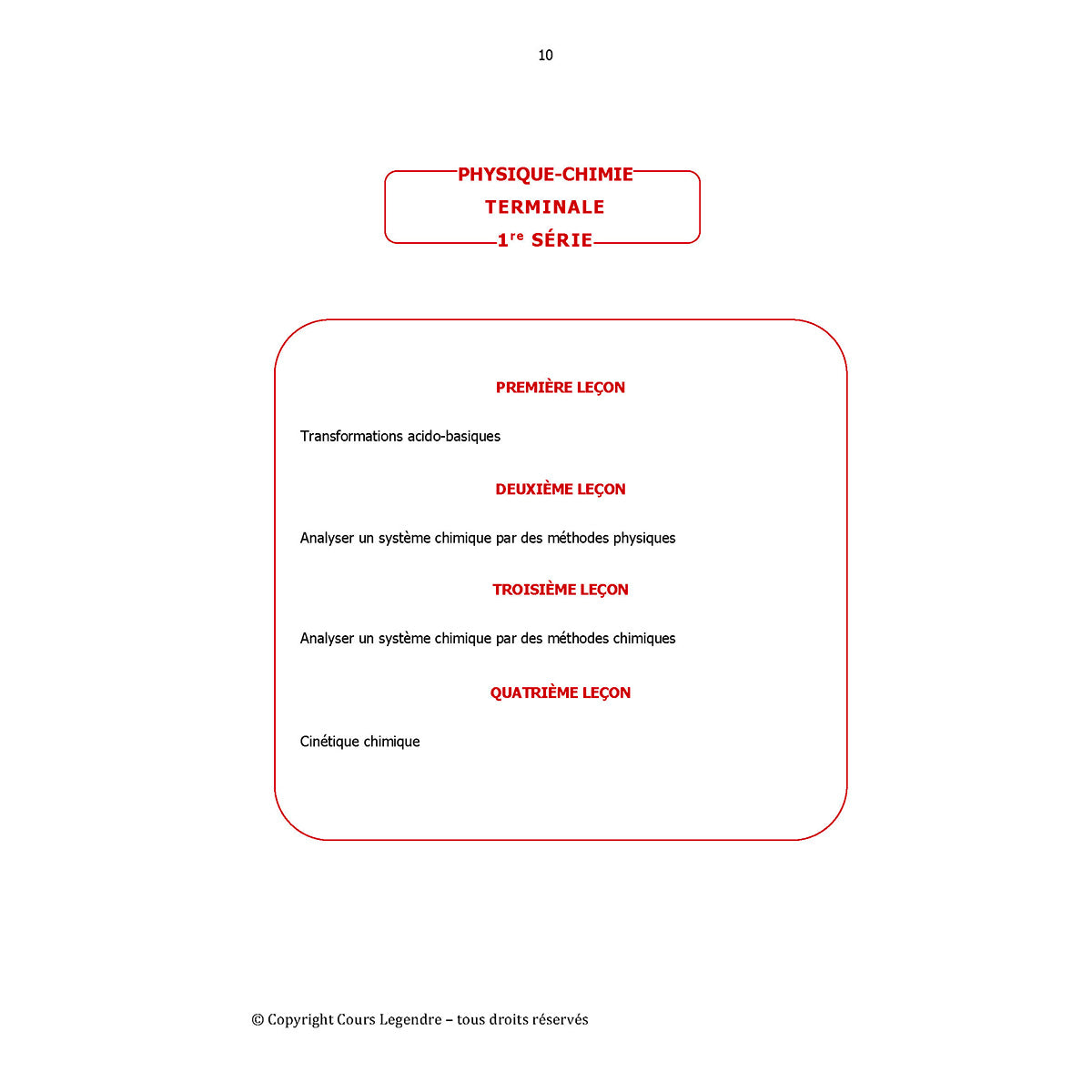 Objectif Bac - Terminale - Spécialité Physique-Chimie + 6 devoirs à envoyer
