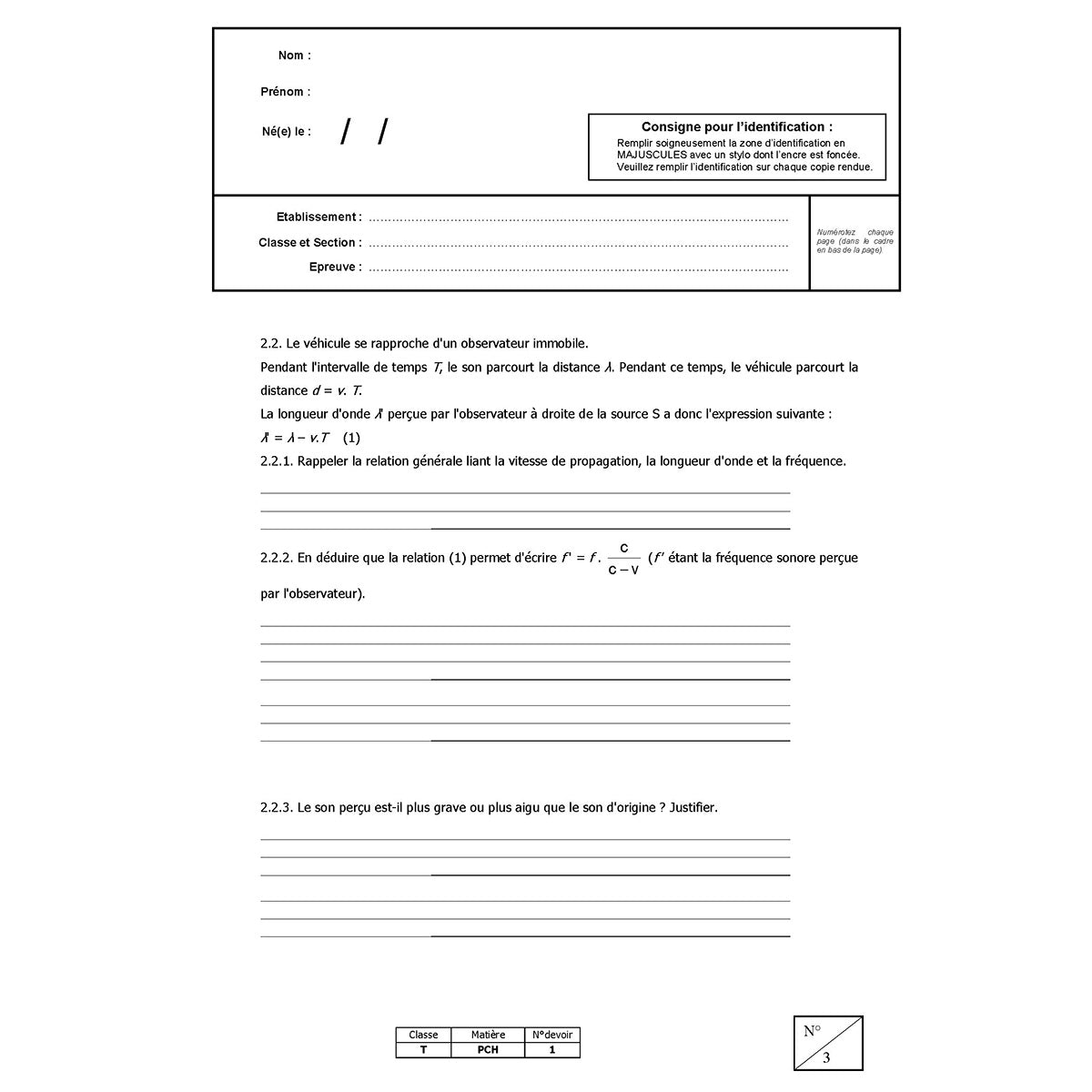 Objectif Bac - Terminale - Spécialité Physique-Chimie + 6 devoirs à envoyer