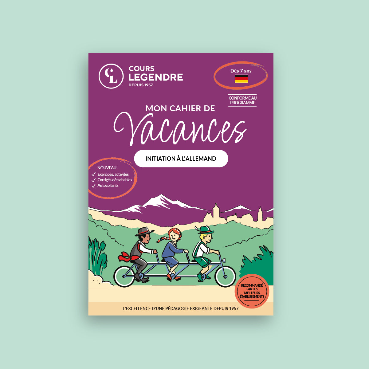 Cahier de vacances Initiation à l'allemand - Dès 7 ans - nouvelle édition 2026