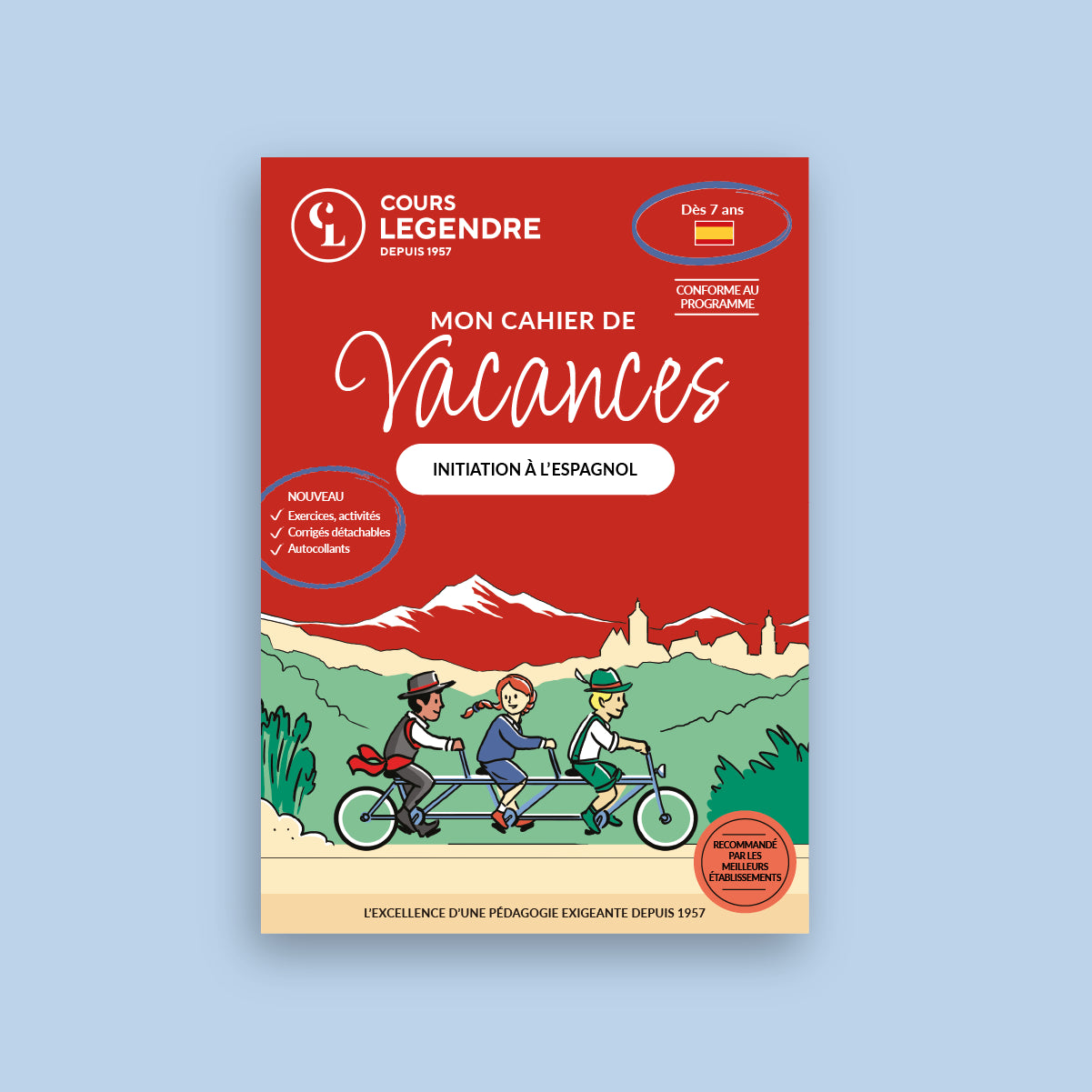 Cahier de vacances Initiation à l'espagnol - Dès 7 ans - nouvelle édition 2026