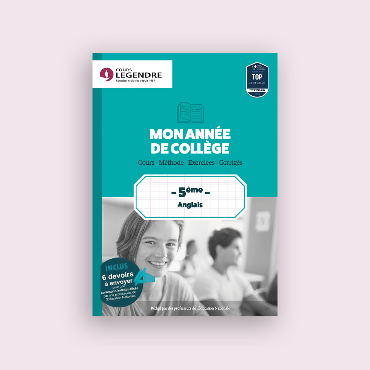 Mon année de Collège - 5ème - Anglais LV1 avec 6 devoirs à envoyer