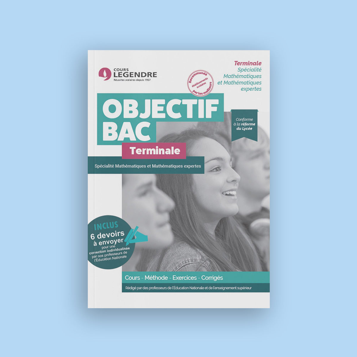 Objectif Bac - Terminale - Spécialité Mathématiques et Mathématiques expertes + 6 devoirs à envoyer