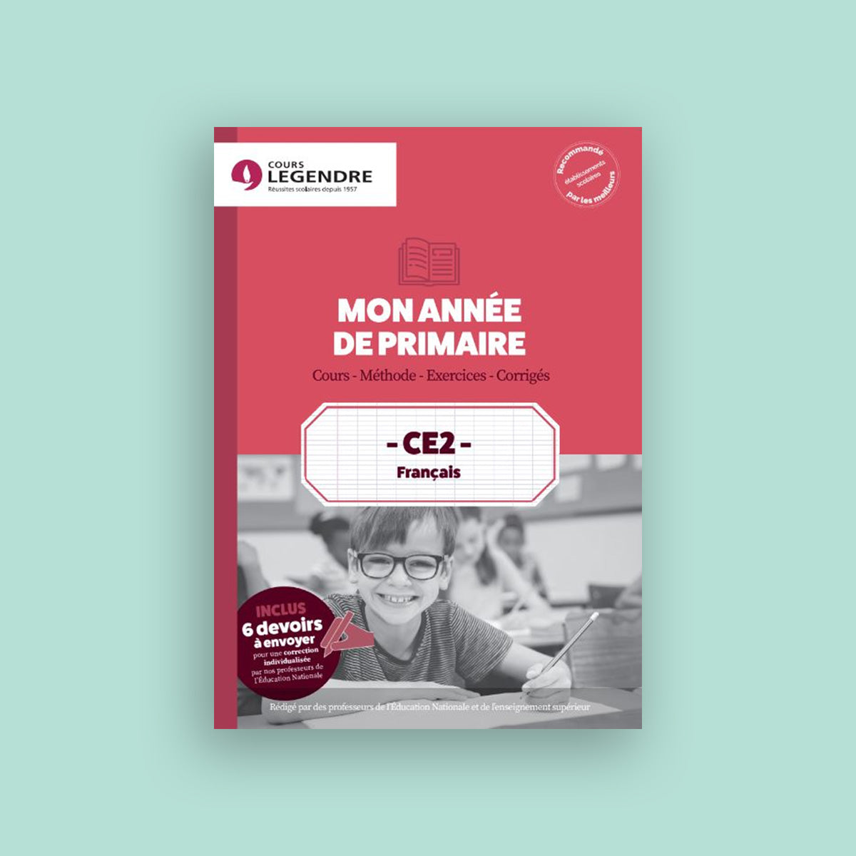 Mon année de Primaire - CE2 - Français avec 6 devoirs à envoyer