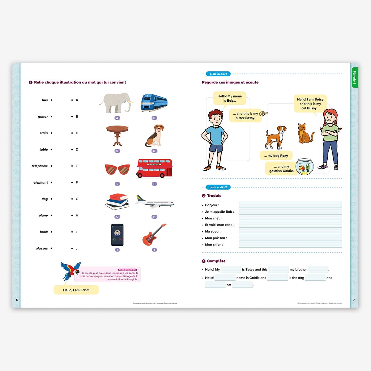 Cahier de vacances Initiation à l'anglais - Dès 7 ans - nouvelle édition 2026