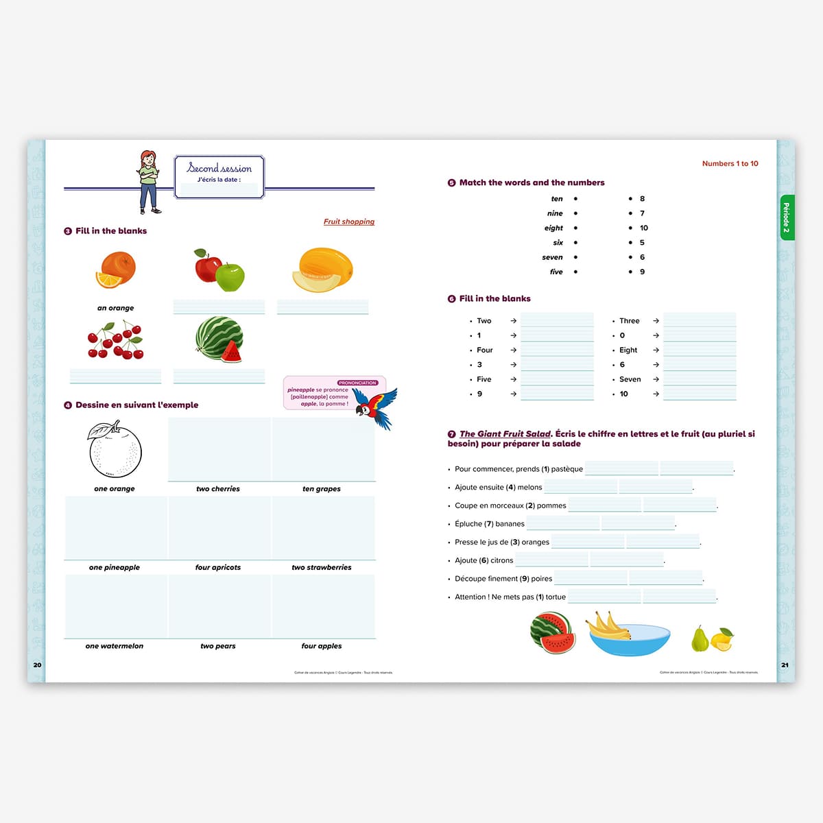 Cahier de vacances Initiation à l'anglais - Dès 7 ans - nouvelle édition 2026
