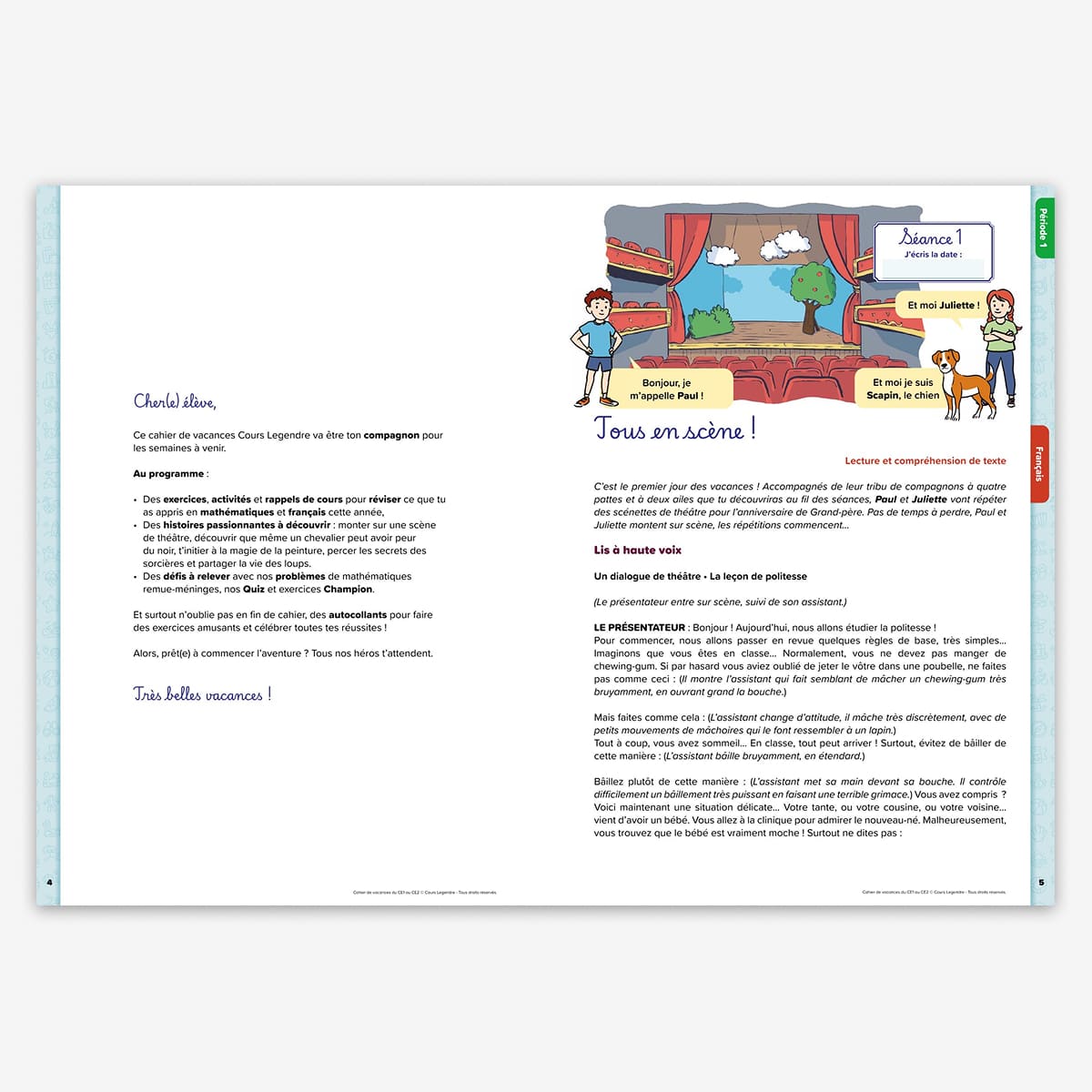 Cahier de vacances du CE1 au CE2 - 7/8 ans - nouvelle édition 2026