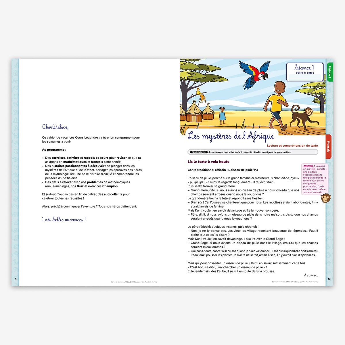 Cahier de vacances du CE2 au CM1 - 8/9 ans - nouvelle édition 2026