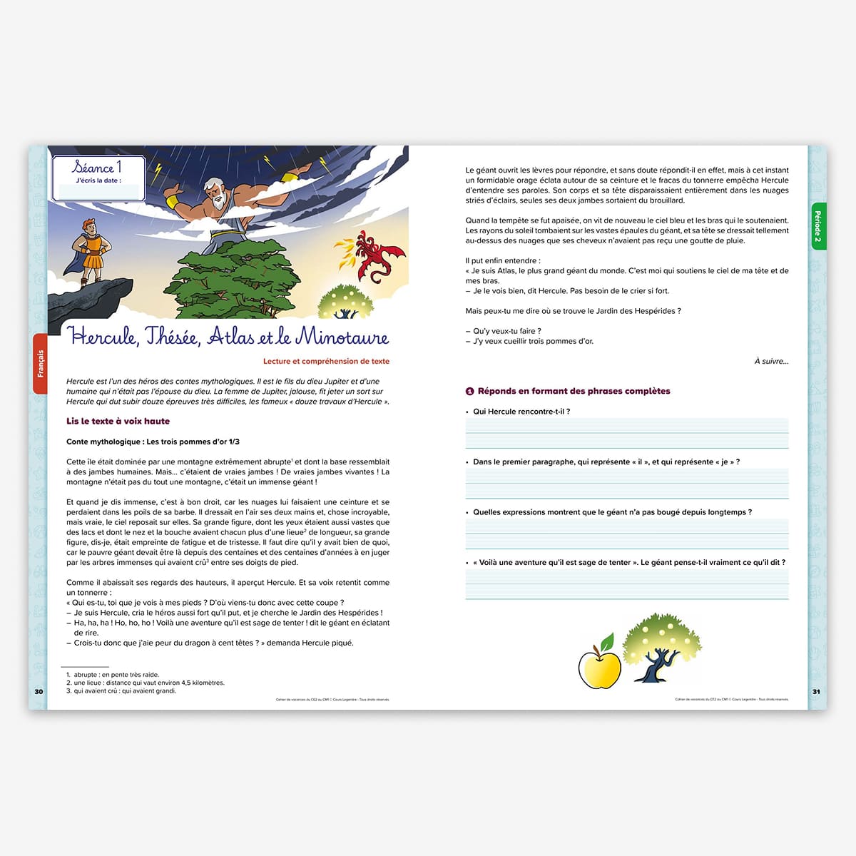 Cahier de vacances du CE2 au CM1 - 8/9 ans - nouvelle édition 2026