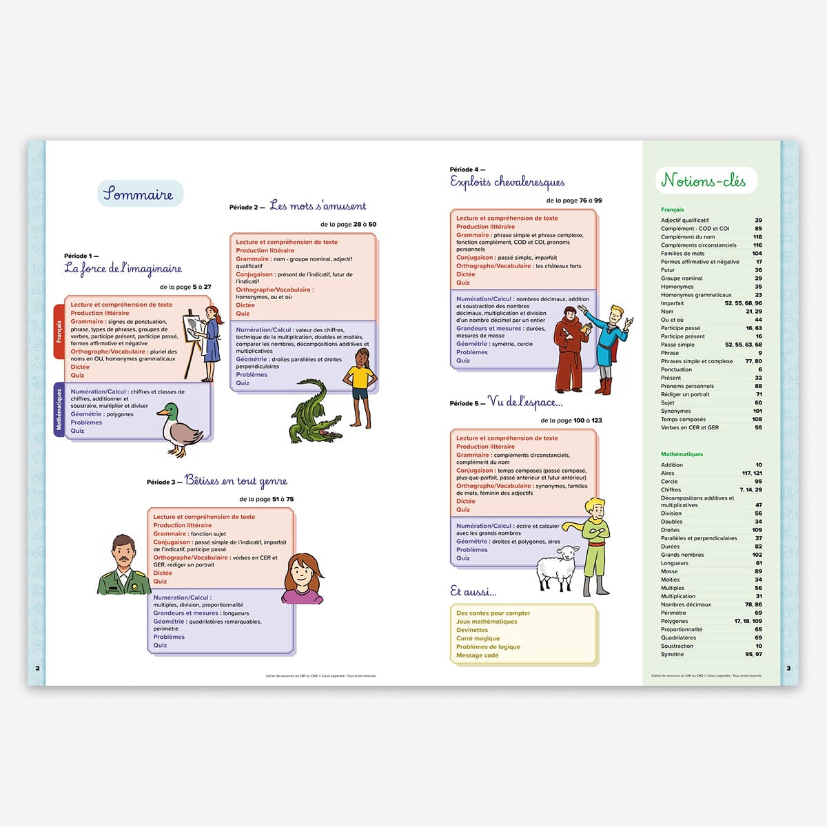 Cahier de vacances du CM1 au CM2 - 9/10 ans - nouvelle édition 2026