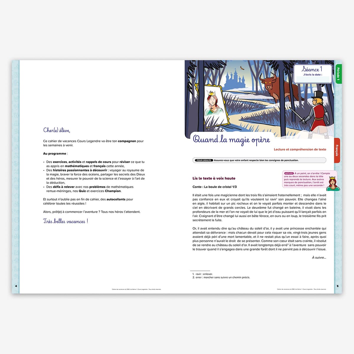 Cahier de vacances du CM2 à la 6e - 10/11 ans - nouvelle édition 2026